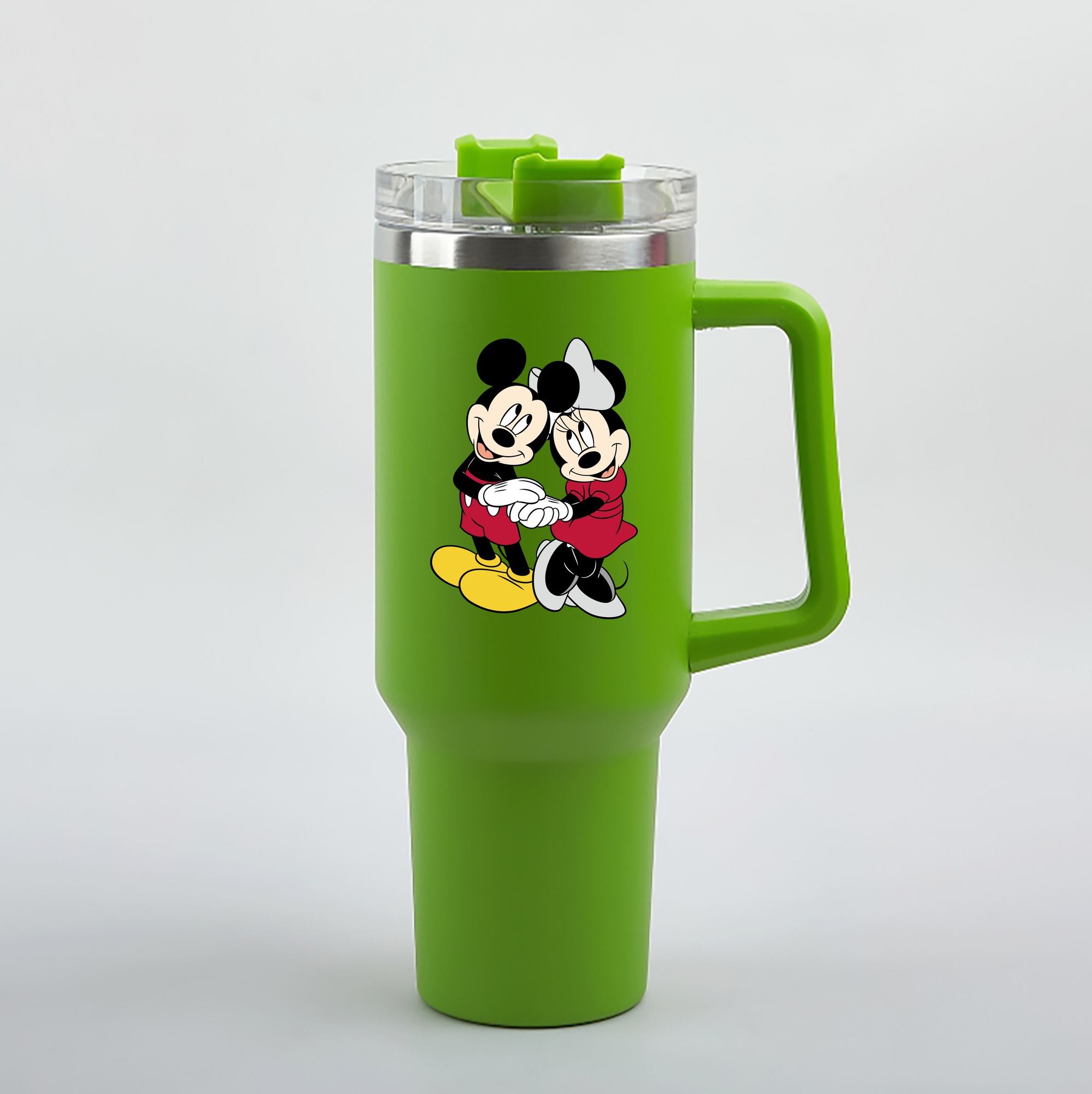 （画像用） ミッキーマウス Mickey Mouse 1200mL車用タンブラー（カラープリント）